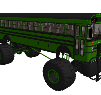 超精细汽车模型 卡车 hillbilly